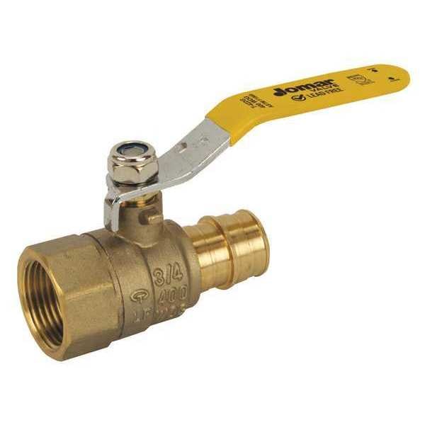 LF Brass Cold Exp PEXxNPT Valve, 1