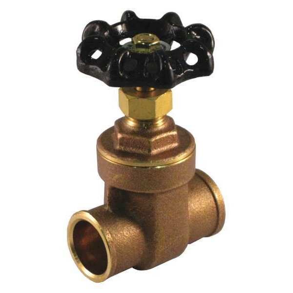 Brass Gate Valve, CXC, 21/2