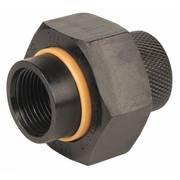 Dielectric Union Blck Iron, FIPxFIP, 1