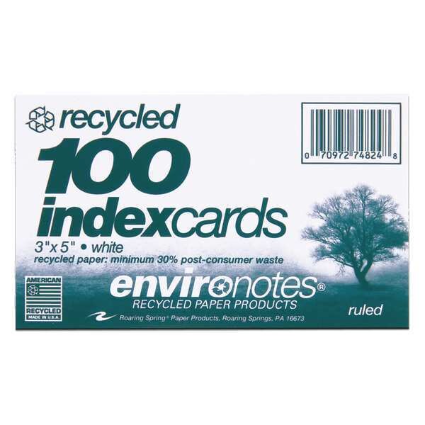 Case of Recycled Index Cards 3