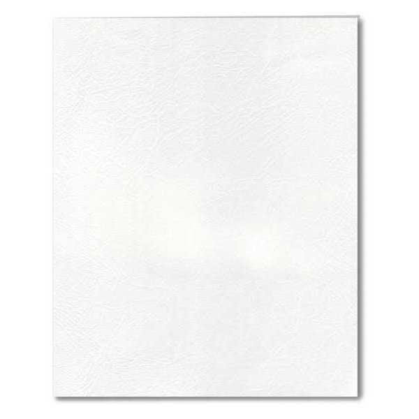 Case of White Paper Pocket Folders, 11.75