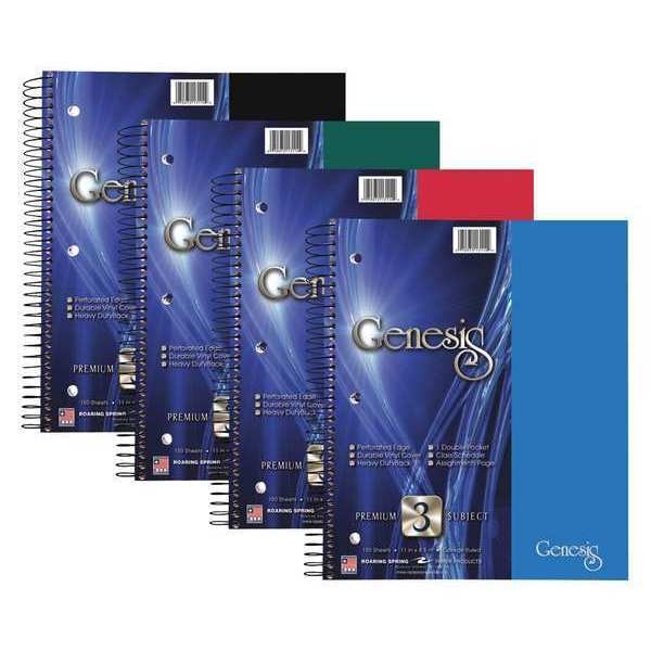 Case of Genesis WB 3 Subject 1 Pkt Notebooks, 11