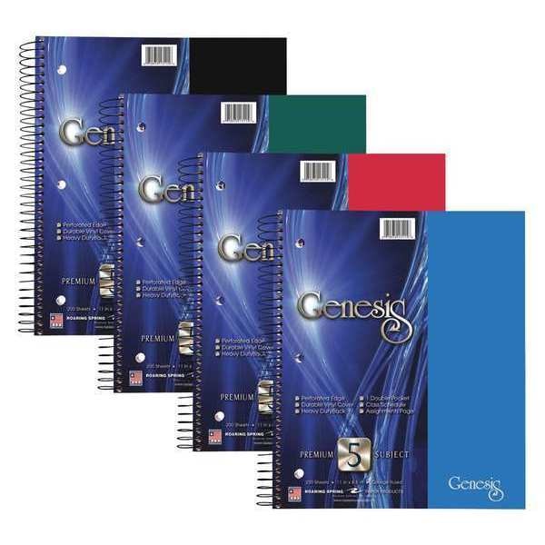 Case of Genesis WB 5 Subject 1 Pkt Notebooks, 11