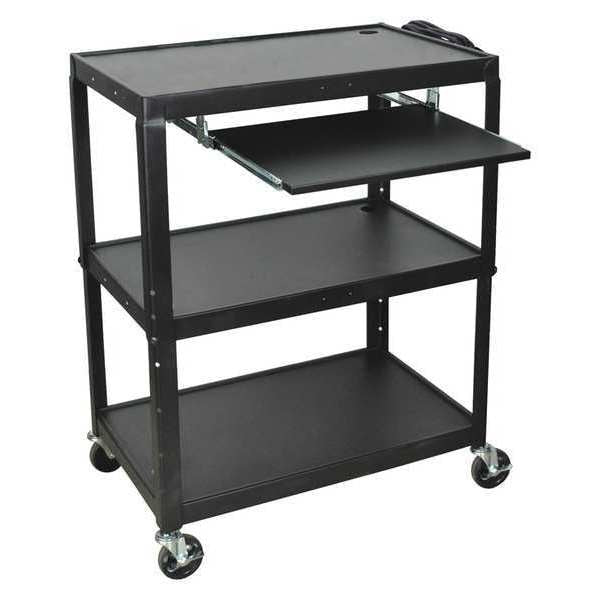 Extra Wide Adj Cart, w/Keyboard