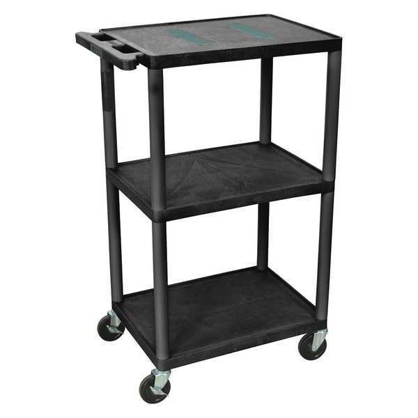 Endura, (3) Shelf A/V Cart