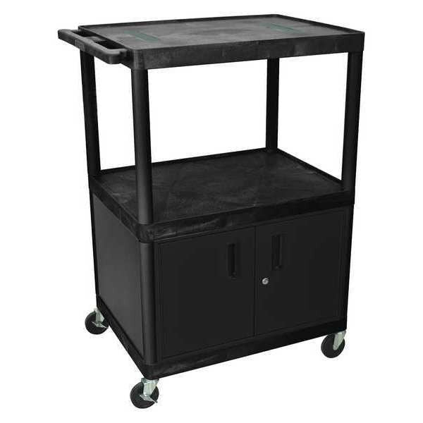 Endura, (3) Shelf Cart, w/Cabinet
