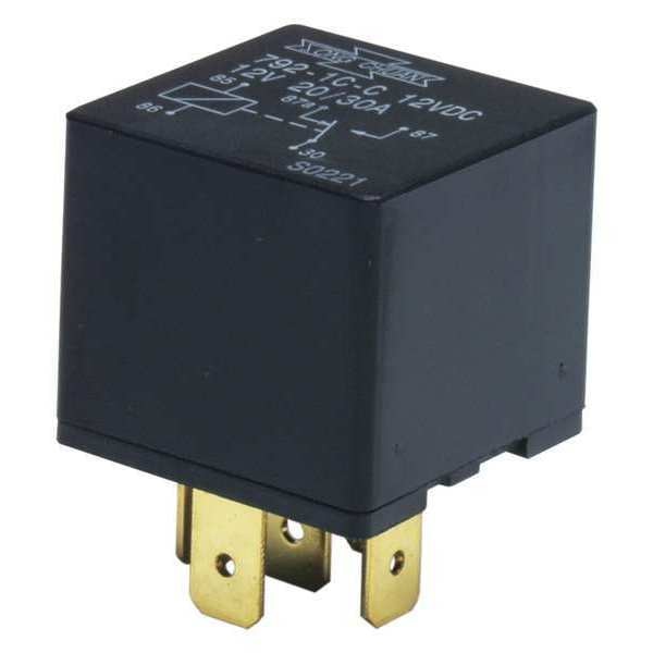 Heavy-Duty SPDT, Single Pole, 12V