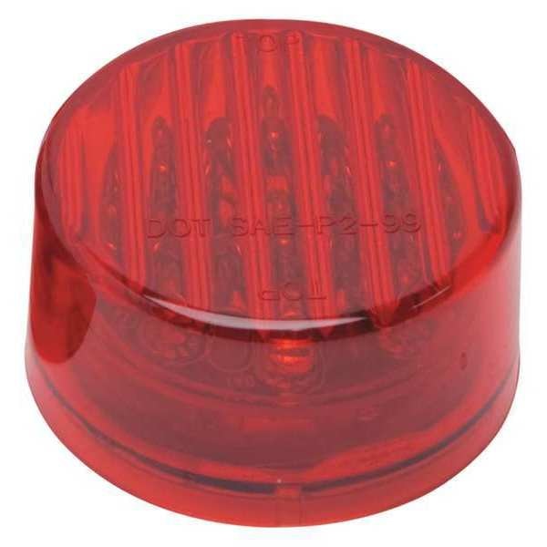 LED Round Sealed Light, Red, 2