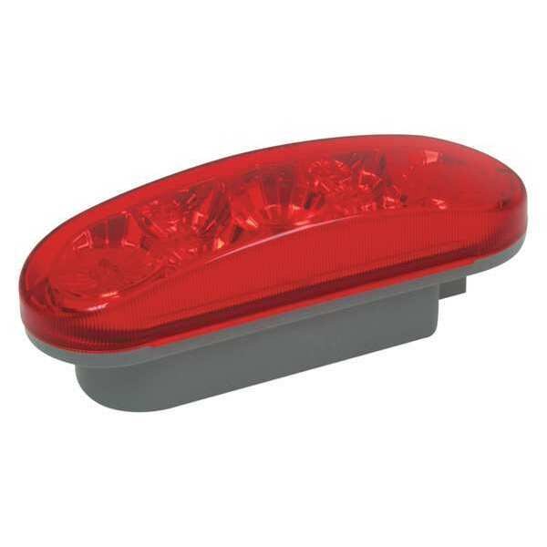 LED Oval Diamond Lens Sealed, 6.5x2.25, Lamp Type: Led