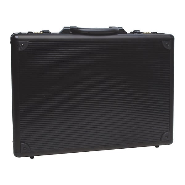 Black Aluminum Briefcases 17.5