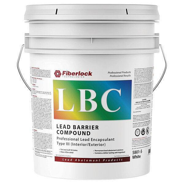 White Lead Barrier Compount, Pail, White