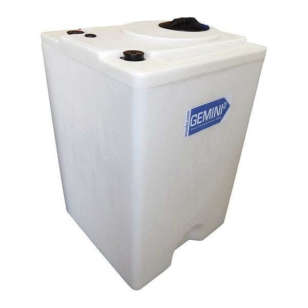 Storage Tank, Double Wall Square, XLPE 1.5, Nat, 120 Gal