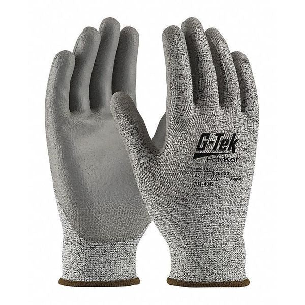 Cut Resistant Coated Gloves, A2 Cut Level, Polyurethane, 3XL, 12PK