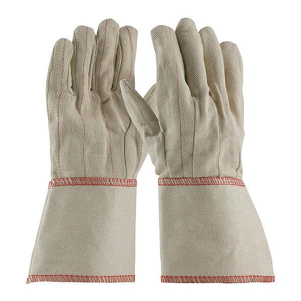 Mens Canvas Dbl Palm Glove, Nap-In, PK12