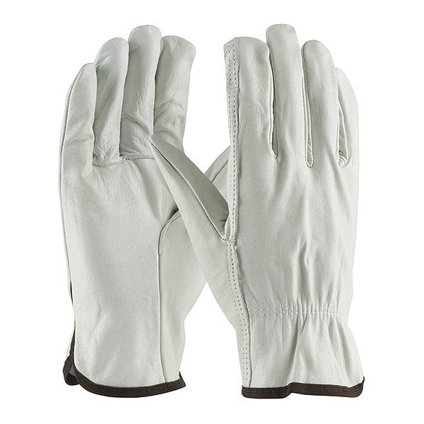 Unlined Leather Drivers Gloves, S, PK12