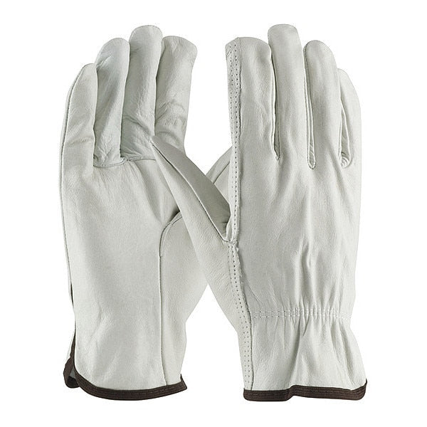 Unlined Leather Drivers Gloves, M, PK12