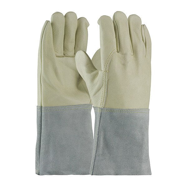 MIG/TIG Welding Gloves, Cowhide Palm, XL, 12PK
