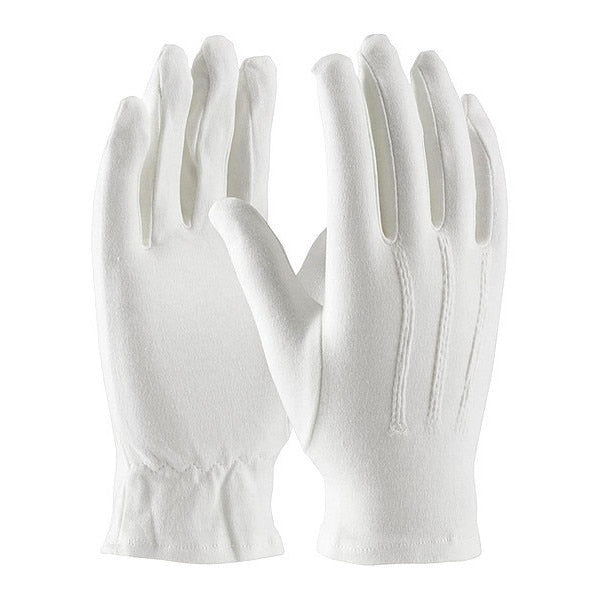 Parade/Uniform Gloves, Wht, M, PK12
