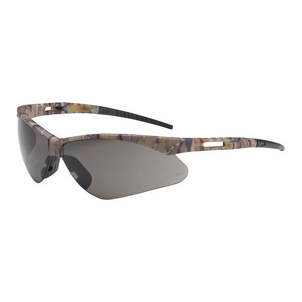 Safety Glasses, Gray Scratch-Resistant