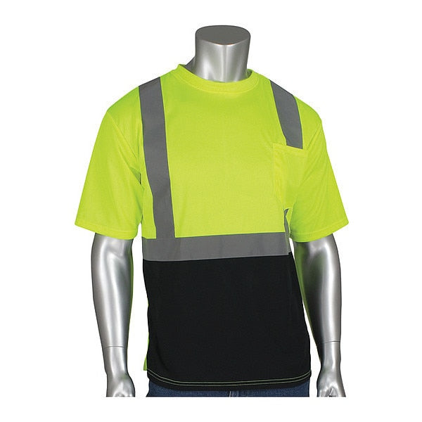 Hi-Visibility Shirt, Short Sleeve, Lm Yl, S