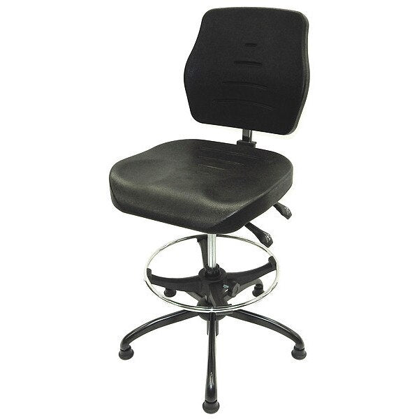 Workbench Chair, Polyurethne Foot, 300 lb.