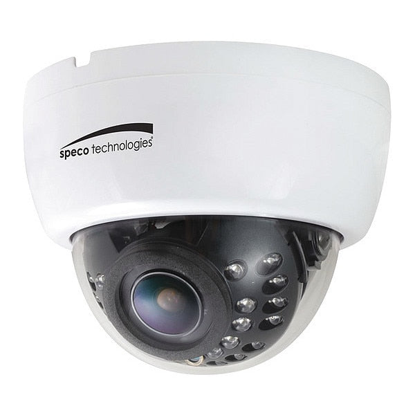 Hd-Tvi 2Mp Dome Camera, 2.8-12mm, White