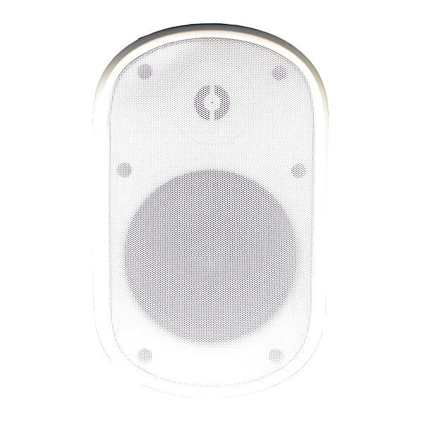 Weather-Resistant, Wall-Mount Speaker Wht