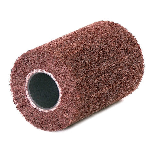 Fleece Wheel, 180 Grit, 4in dia, 6in W