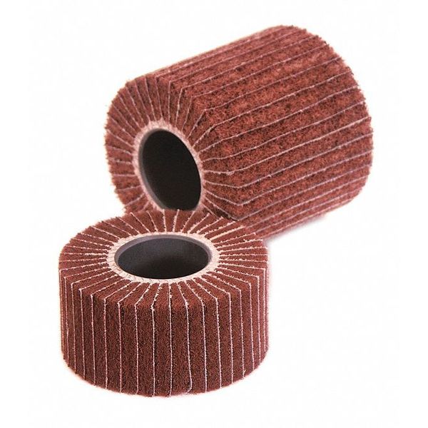 Interleaf Wheel, 80 Grit, 4in dia, 4-1/8inW