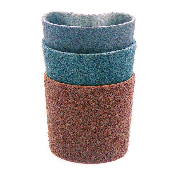 Fleece Nonwoven Sleeve, Medium Grit, Red