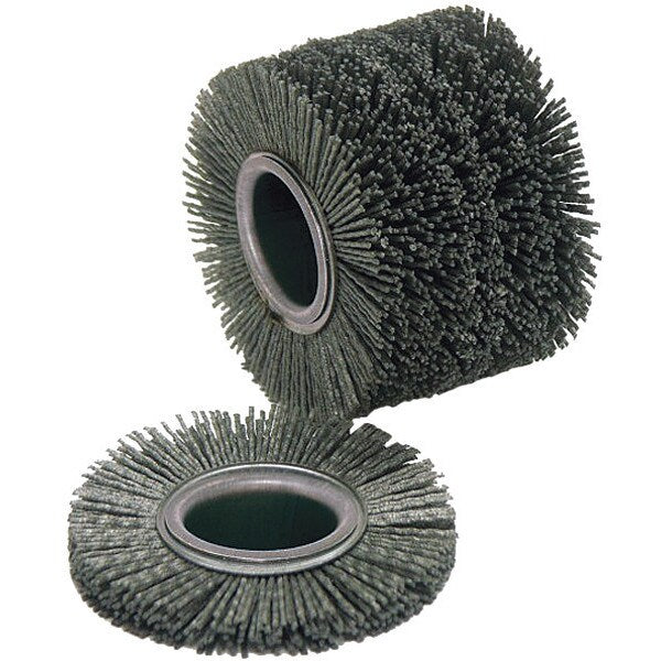 Bristle Wheel, 4in dia x 2-7/8in