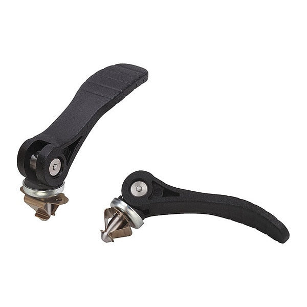 Cam Lever With Quick Lock, For material thickness 7.9-8.3 mm, A=71.5, B=22, Handle Plastic, Steel