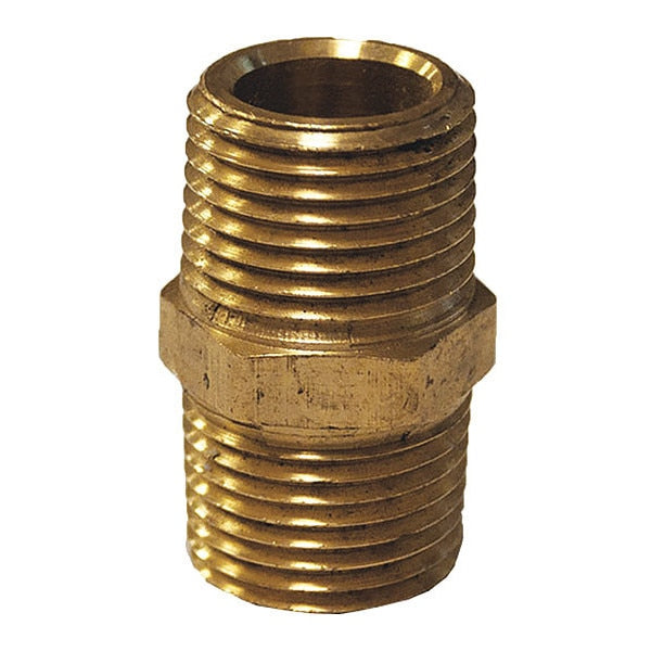 Hex Nipple, 1/2Mx1/2M