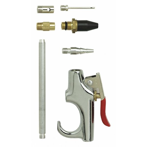Pneumatic Kit Blow Gun, 7pcs.