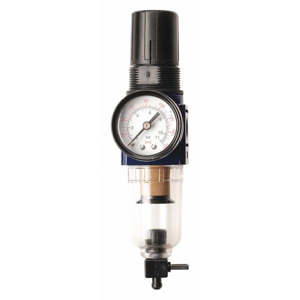 Regulator, w/Gauge, 1/4