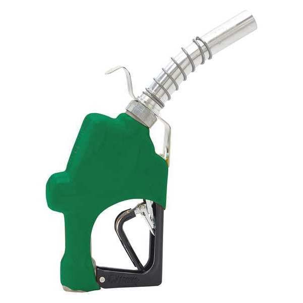 Fuel Nozzle, Diesel, High Flow, 1GS, Green