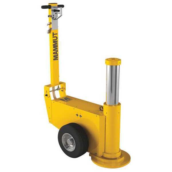 Air/Hydraulic Jack, 1 Stage, 100 tons