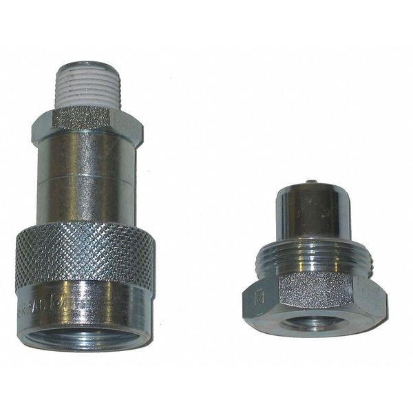 Coupler, High Flow, Complete
