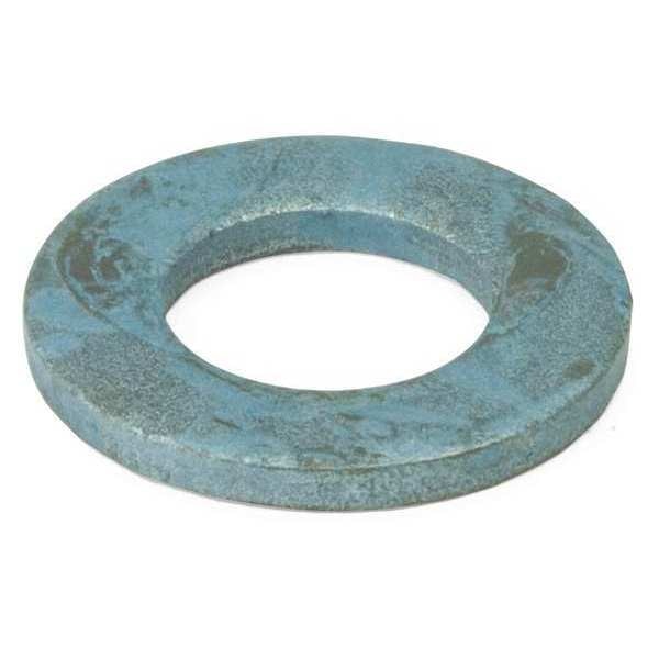 Flat Washer, Fits Bolt Size M20 , Steel Metric Blue Finish