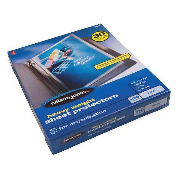 Sheet Protector, Heavy Weight, PK100