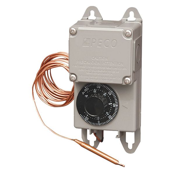 Industrial NEMA 4X Thermostat, -30 Degrees to 100 Degrees F, SPDT