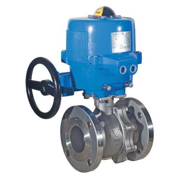 Electric Actuated, SS Flanged, Ball Valve