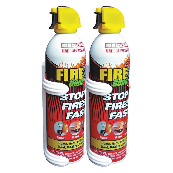 Suppressant, w/Brackets, PK2