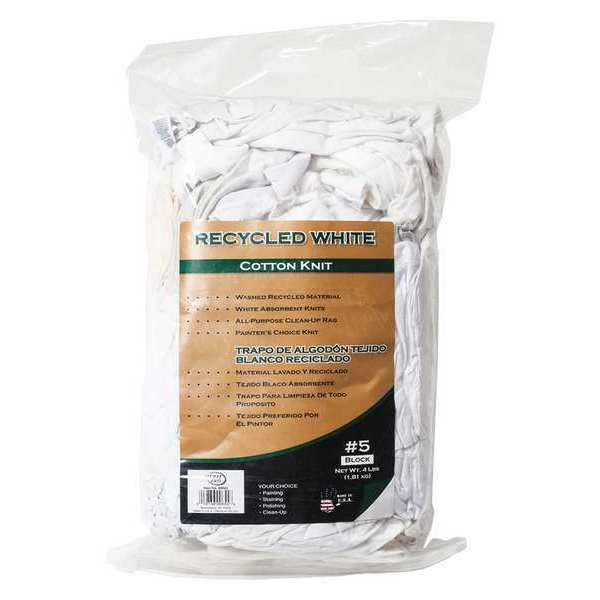 Cotton Cleaning Cloth 4 lb., White