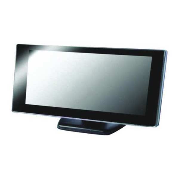 Rearview LCD Monitor, with Sunshade, 4.3