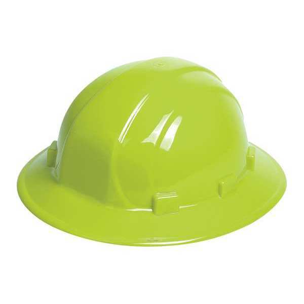 Full Brim, Ratchet Hat, Hi Vis, Lime