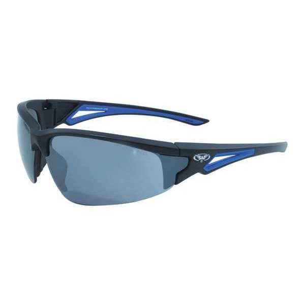 Leverage, Safety Glasses, Mirror/Blue