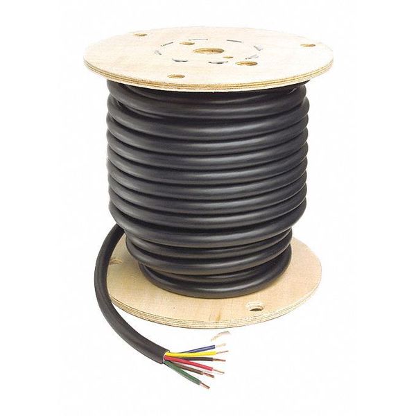 Cable, PVC, 7 Cond, 14 ga., 100 ft.