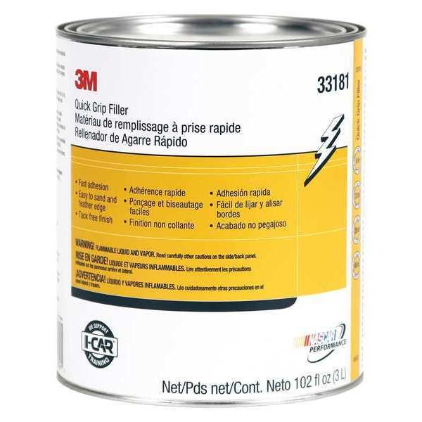 Quick Grip Filler, 1 gal, Can, Tan