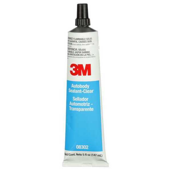 Autobody Sealant, Clear, 5 oz., PK6